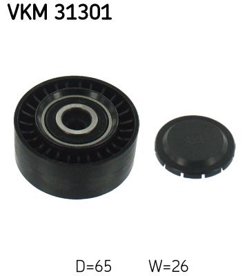 SKF Umlenk-/Führungsrolle, Keilrippenriemen (VKM 31301)