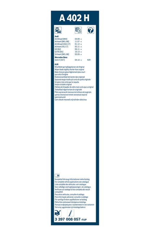 BOSCH Wischblatt (3 397 008 057) BOSCH Wischblatt (3 397 008 057)
