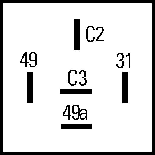 HELLA Blinkgeber (4DN 009 492-101)