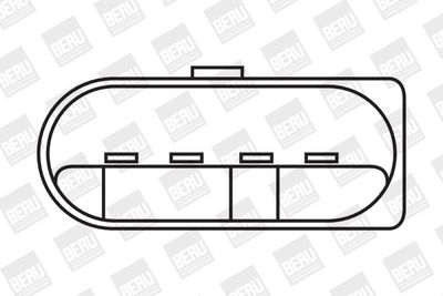 BorgWarner (BERU) Zündspule (ZSE003) Thumbnail