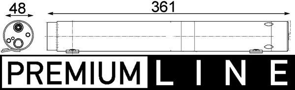 MAHLE Trockner, Klimaanlage (AD 95 000P)