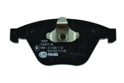 HELLA Bremsbelagsatz, Scheibenbremse (8DB 355 015-601)
