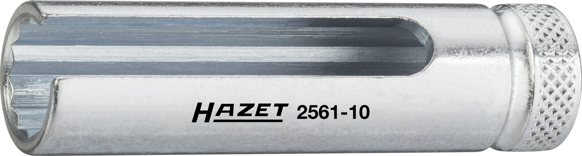 HAZET Turbolader Steckschlüsseleinsatz ∙ Doppelsechskant 2561-10 ∙ Vierkant6,3 mm (1/4 Zoll) ∙ Außen-Doppel-Sechskant Profil ∙ 10 mm
