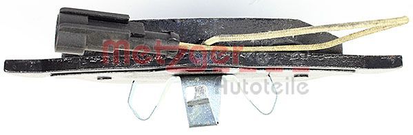 METZGER Bremsbelagsatz, Scheibenbremse (1170424) METZGER Bremsbelagsatz, Scheibenbremse (1170424)