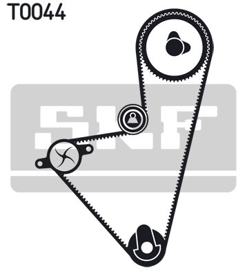 SKF Wasserpumpe + Zahnriemensatz (VKMC 03111)
