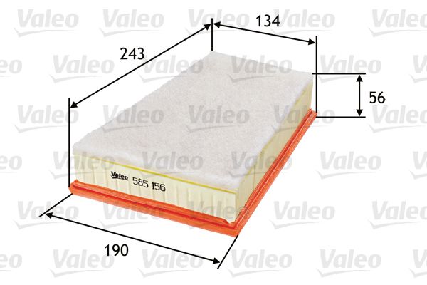 VALEO Luftfilter (585156)