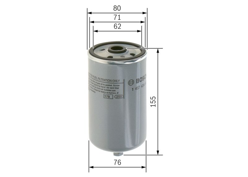 BOSCH Kraftstofffilter (1 457 434 447) BOSCH Kraftstofffilter (1 457 434 447)