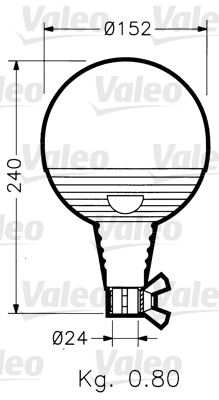 VALEO Rundumkennleuchte (040019)