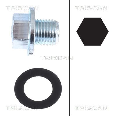 TRISCAN Verschlussschraube, Ölwanne (9500 1013)