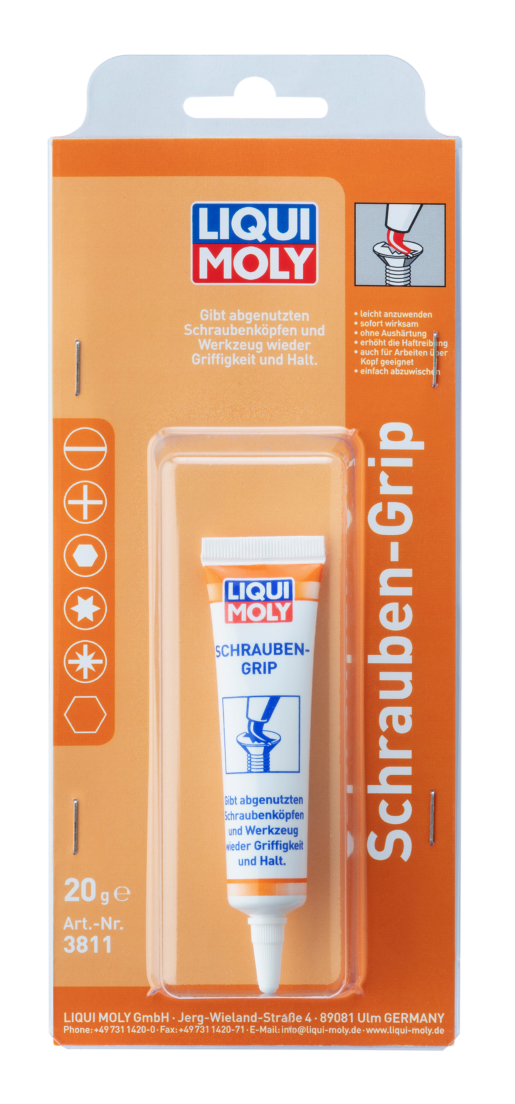 LIQUI MOLY Schraubengrip, 20 g (3811)