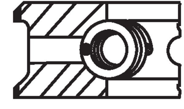 MAHLE Kolbenringsatz (083 26 N0)
