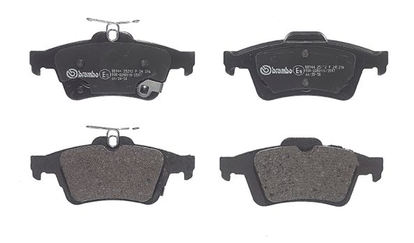 BREMBO Bremsbelagsatz, Scheibenbremse (P 24 216)