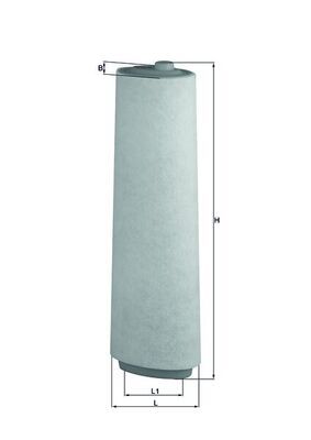 KNECHT Luftfilter (LX 818)