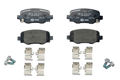 HELLA Bremsbelagsatz, Scheibenbremse (8DB 355 025-481)