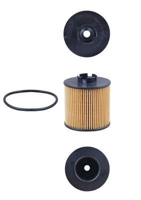 KNECHT Ölfilter (OX 341D)