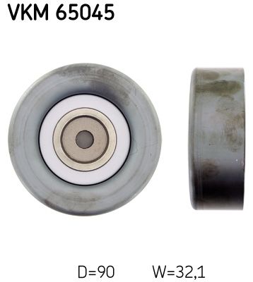 SKF Umlenk-/Führungsrolle, Keilrippenriemen (VKM 65045)