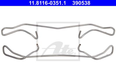 ATE Feder, Bremssattel (11.8116-0351.1)