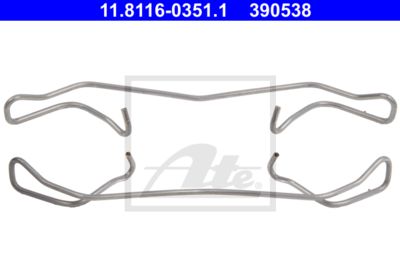 ATE Feder, Bremssattel (11.8116-0351.1) ATE Feder, Bremssattel (11.8116-0351.1)