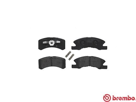 BREMBO Bremsbelagsatz, Scheibenbremse (P 16 011)