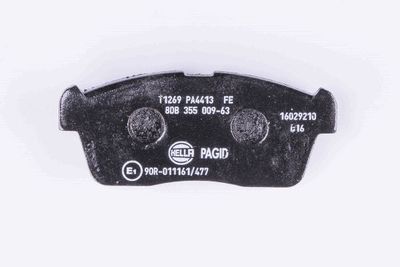 HELLA Bremsbelagsatz, Scheibenbremse (8DB 355 009-631)