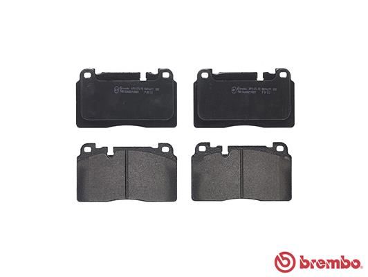 BREMBO Bremsbelagsatz, Scheibenbremse (P 85 133)