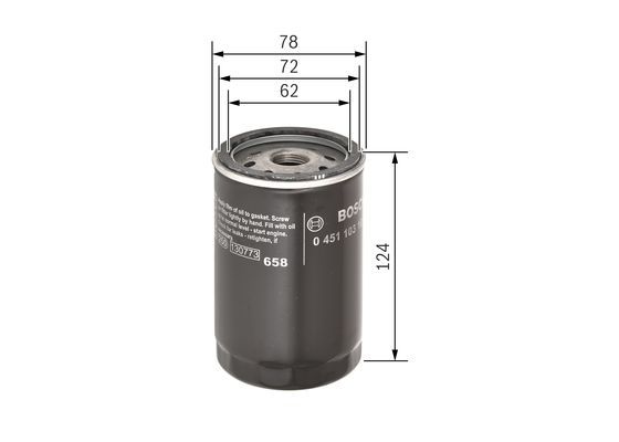 BOSCH Ölfilter (0 451 103 101) BOSCH Ölfilter (0 451 103 101)