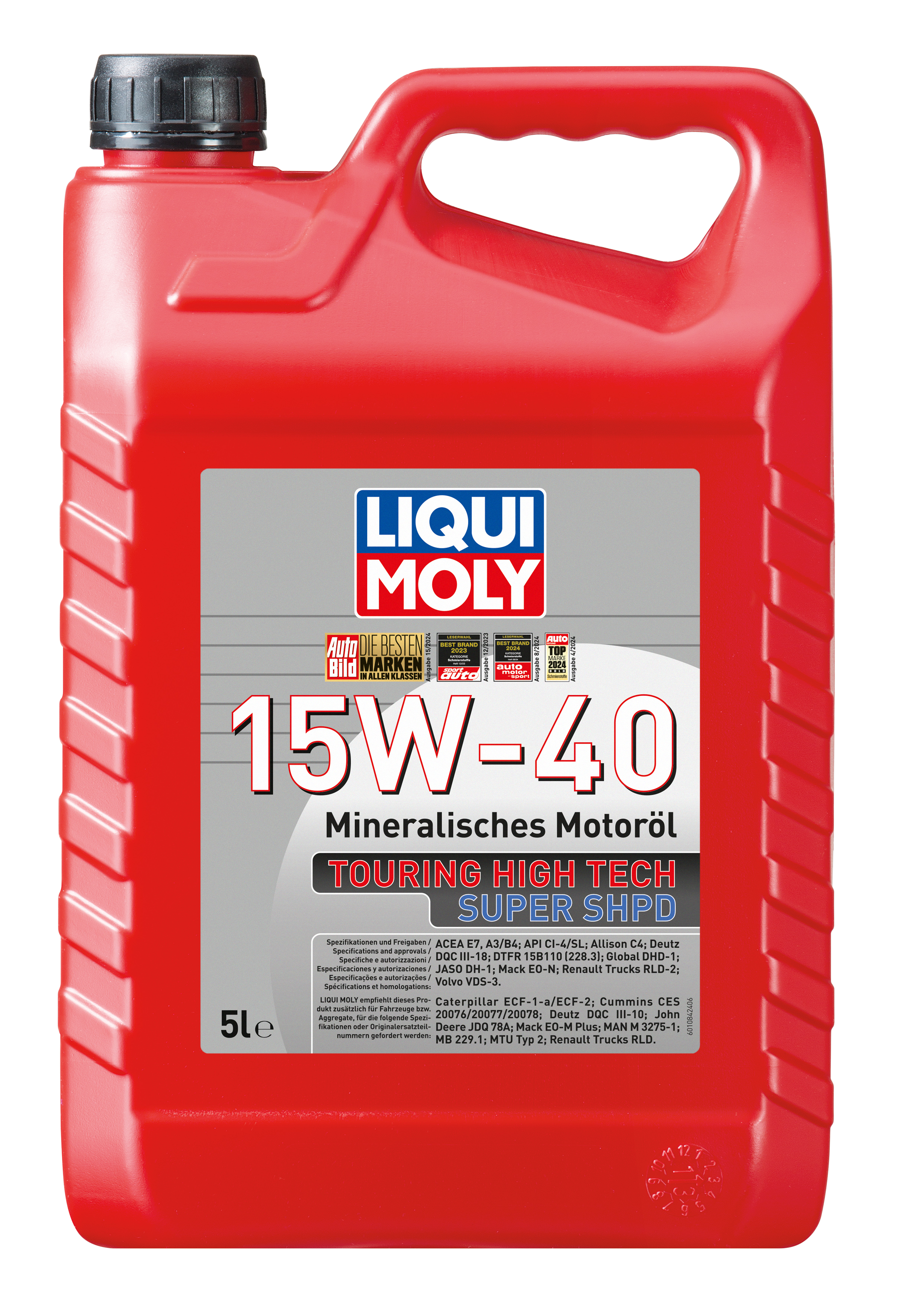 LIQUI MOLY Touring High Tech Super SHPD 15W-40, 5 l (1084)