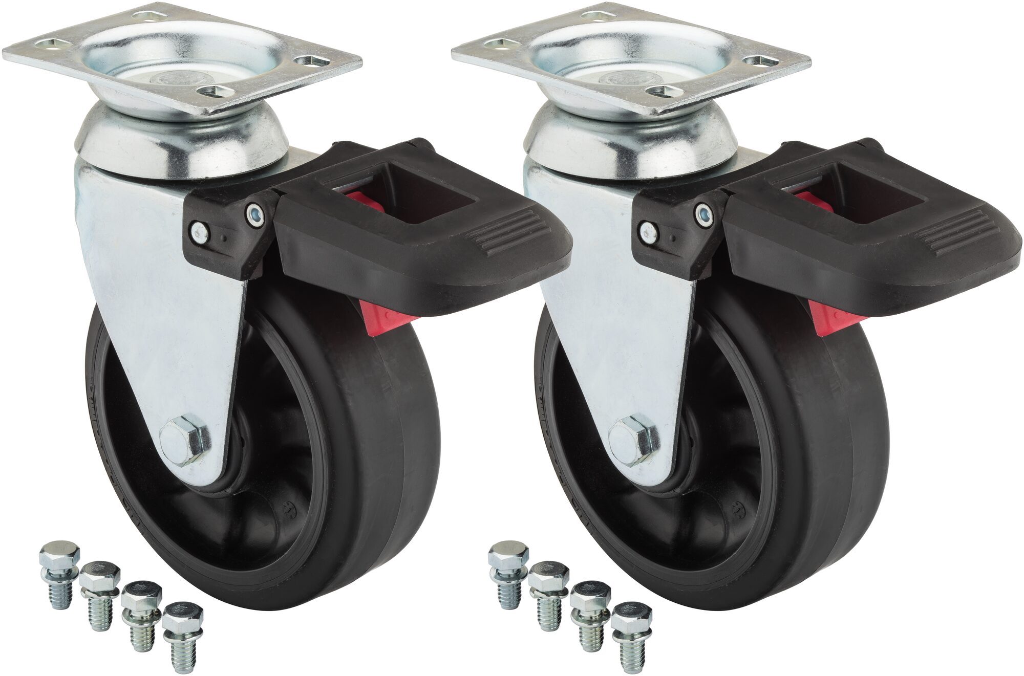 VIGOR Lenkrolle (Paar) ∙ für Werkstattwagen Series XL ∙ Series XL Spezial und Werkbänke ∙ V4814-2 ∙ Anzahl Werkzeuge: 2 VIGOR Lenkrolle (Paar) ∙ für Werkstattwagen Series XL ∙ Series XL Spezial und Werkbänke ∙ V4814-2 ∙ Anzahl Werkzeuge: 2