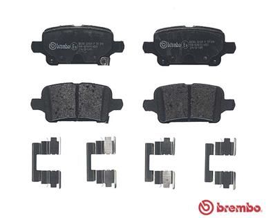 BREMBO Bremsbelagsatz, Scheibenbremse (P 59 090)