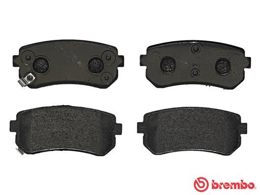 BREMBO Bremsbelagsatz, Scheibenbremse (P 30 025)
