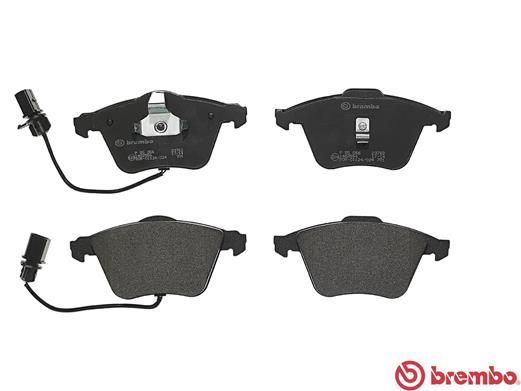 BREMBO Bremsbelagsatz, Scheibenbremse (P 85 056)
