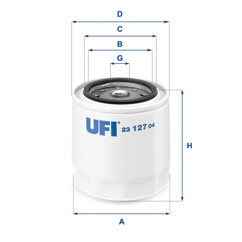 UFI Ölfilter (23.127.04)