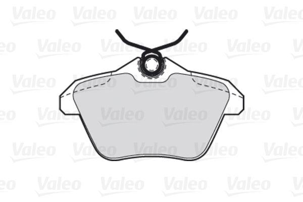VALEO Bremsbelagsatz, Scheibenbremse (301581)