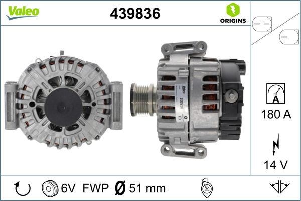 VALEO Generator (439836) 3276424398369 439836