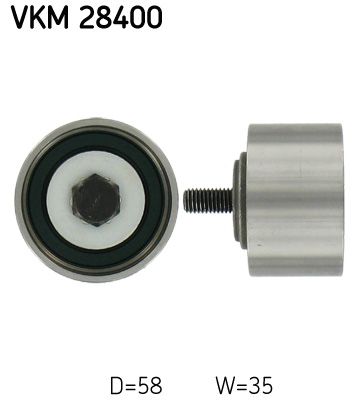 SKF Umlenk-/Führungsrolle, Zahnriemen (VKM 28400)