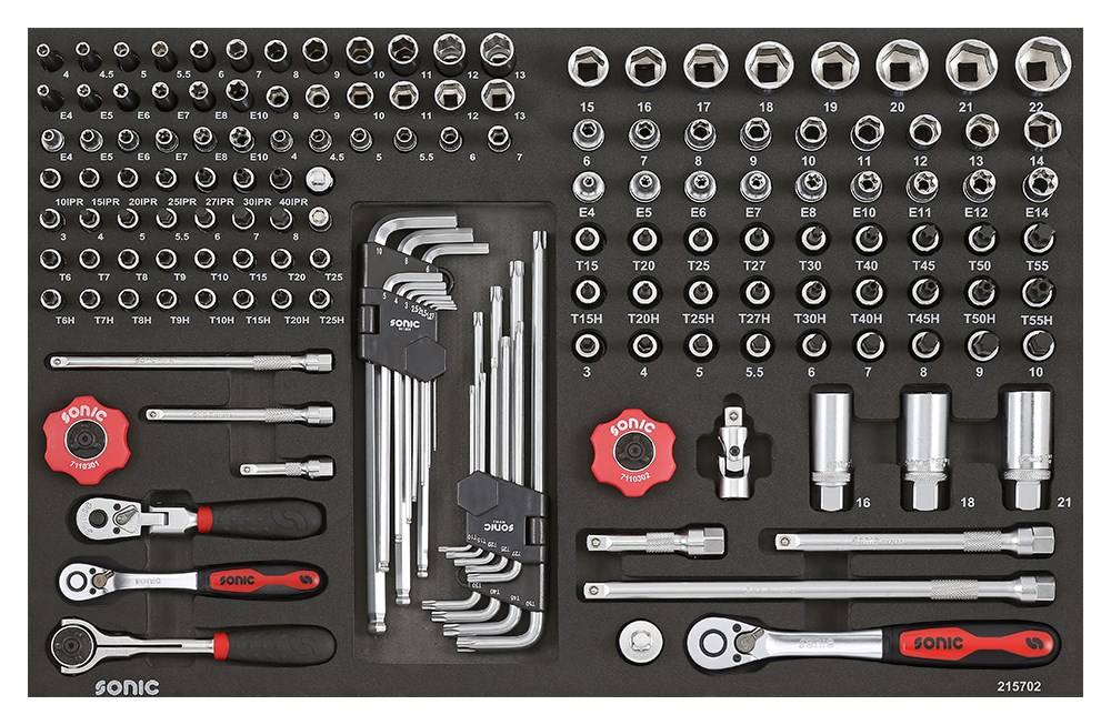 SFS 1/4'' & 3/8'' Satz 157-tlg.