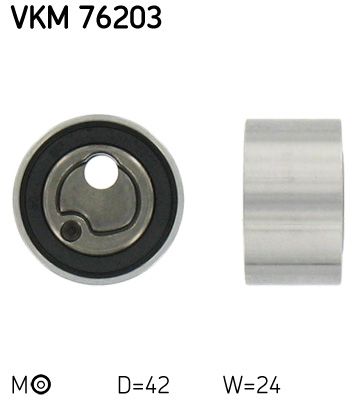 SKF Spannrolle, Zahnriemen (VKM 76203)
