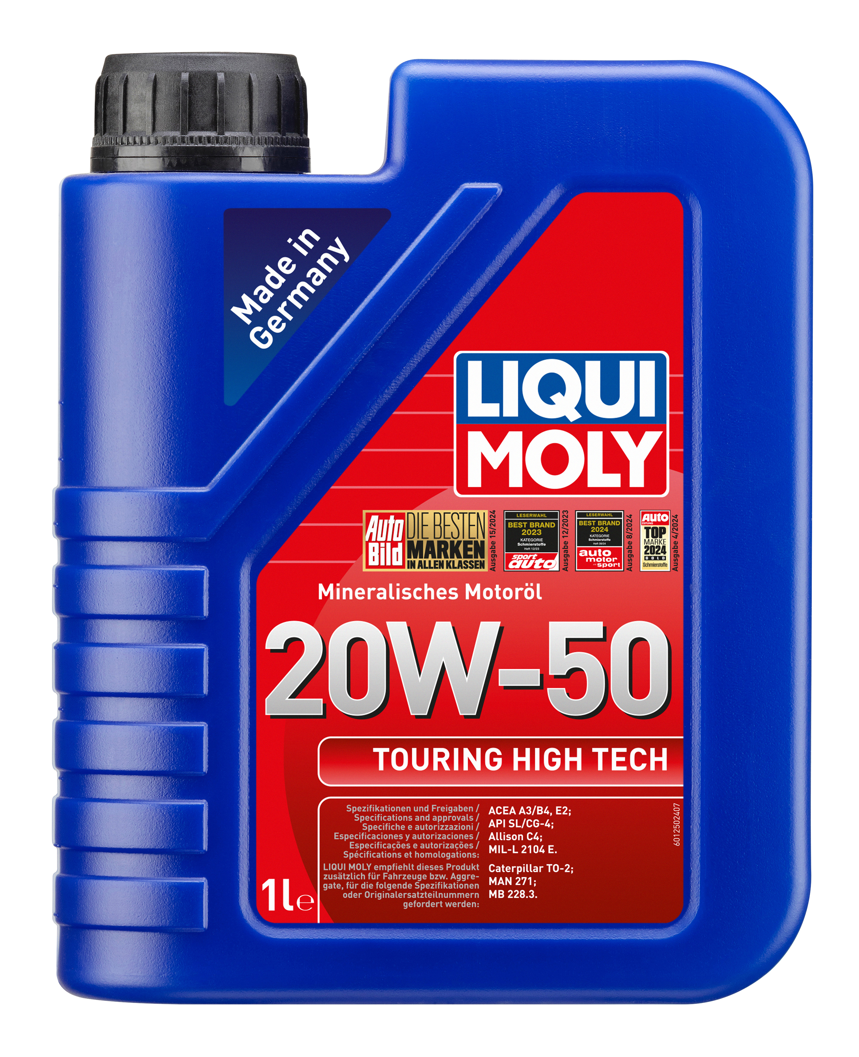 LIQUI MOLY Touring High Tech 20W-50, 1 l (1250) LIQUI MOLY Touring High Tech 20W-50, 1 l (1250)