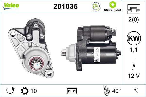 VALEO Starter (201035) | KFZ-6614098