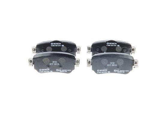BOSCH Bremsbelagsatz, Scheibenbremse (0 986 494 816)
