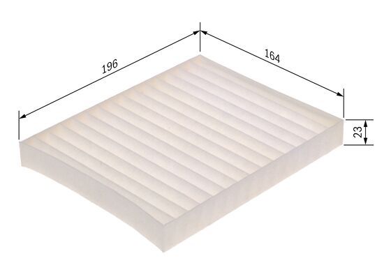 BOSCH Filter, Innenraumluft (1 987 435 144)