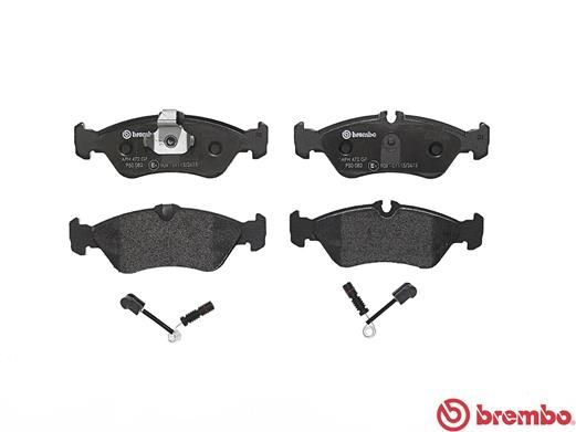 BREMBO Bremsbelagsatz, Scheibenbremse (P 50 082)