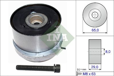 INA Spannrolle, Zahnriemen (531 0779 10) Thumbnail