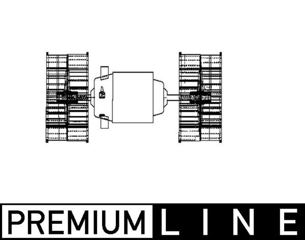 MAHLE Innenraumgebläse (AB 66 000P)