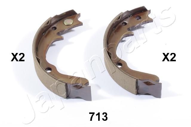 JAPANPARTS Bremsbackensatz, Feststellbremse (GF-713AF)