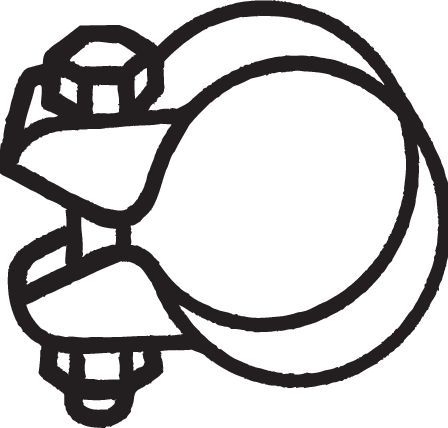 BOSAL Klemmstück, Abgasanlage (250-352)