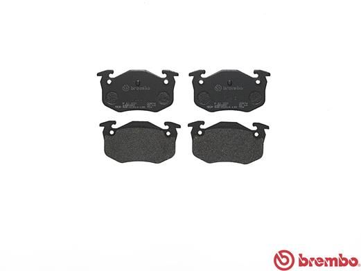 BREMBO Bremsbelagsatz, Scheibenbremse (P 61 032)