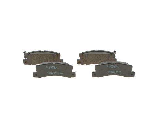 BOSCH Bremsbelagsatz, Scheibenbremse (0 986 461 136)