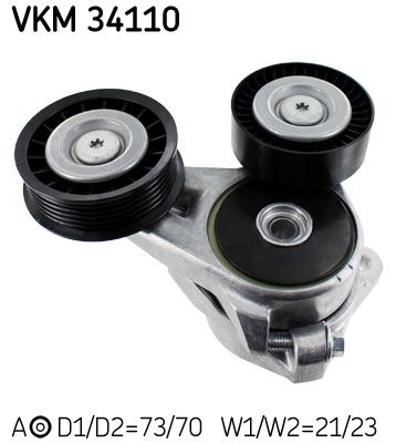 SKF Spannrolle, Keilrippenriemen (VKM 34110)