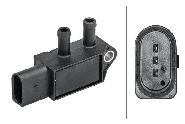 HELLA Sensor, Abgasdruck (6PP 009 409-161)